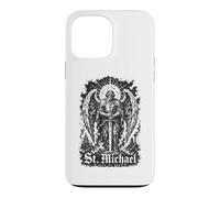 St Michael Quis Ut Deus Archangel Protector Case for iPhone 13 Pro Max