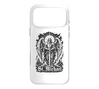 St Michael Quis Ut Deus Archangel Protector Case for iPhone 17 Pro Max