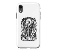 St Michael Quis Ut Deus Archangel Protector Case for iPhone XR