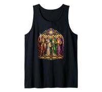 St Michael Raphael Gabriel Uriel Archangel Art Tank Top
