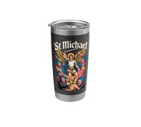 St Michael Roman Catholic Prayer Saint Stainless Steel Insulated Tumbler