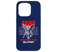 St Michael the Archangel Catholic Patron Saint of Military Case for iPhone 15 Pro