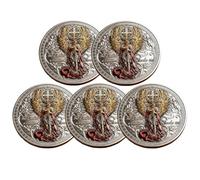 St. Michael The Archangel Commemorative Coin - “Victory Over Evil” Double Sided Challenge Coin | The Lord is a Warrior Inspirational Catholic Gift for Men, Women, Collectors (A5)