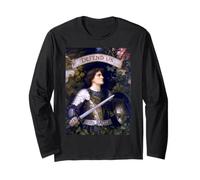 St. Michael The Archangel Defend Us in Battle Catholic Long Sleeve T-Shirt