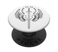 St. Michael the Archangel Defend Us in Battle PopSockets Adhesive PopGrip