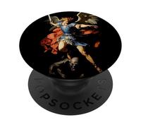 St Michael The Archangel Defend Us In Battle PopSockets Adhesive PopGrip