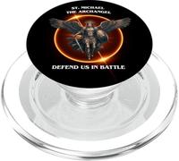 St. Michael the Archangel | Defend Us in Battle PopSockets PopGrip for MagSafe