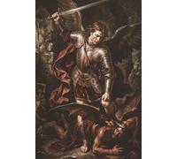 St. Michael the Archangel Notebook | Spiritual Warfare Journal for Men, Teens & Boys | Classical Design: 6 x 9 | 120 College Lined Pages | A place for Prayer, Reflection & Everyday Notes