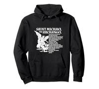 St Michael The Archangel Prayer Pullover Hoodie