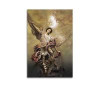 St Michael The Archangel Religious Art Poster Decorative Painting Canvas Wall Art Living Rooms Bedroom Painting 20x30inch(50x75cm)
