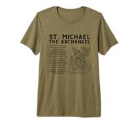 St. Michael The Archangel Warrior Protector Premium T-Shirt