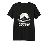 St. Michael's Mount Castle Illustration Premium T-Shirt