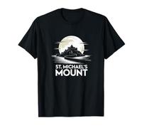 St. Michael's Mount Castle Illustration T-Shirt