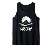 St. Michael's Mount Castle Illustration Tank Top
