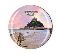 St Michael's Mount Cornwall England UK Fridge Magnet 3D Crystal Tourist Souvenir Gift Collection Refrigerator Magnetic Sticker
