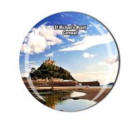 St Michael's Mount Cornwall England UK Fridge Magnet Travel Souvenir Gift Refrigerator Magnetic Sticker Collection