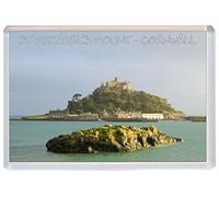 St Michael's Mount - Cornwall - Jumbo Fridge Magnet ID461