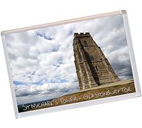 St Michael's Tower - Glastonbury Tor - Somerset - Jumbo Fridge Magnet