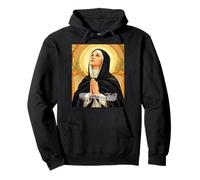 St Monica | Catholic Saint Design Christian Gift Pullover Hoodie