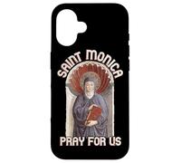 St Monica Prayer Unfaithfulness Victims Wives Catholic Saint Case for iPhone 16