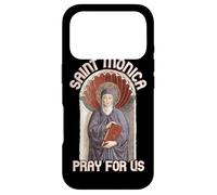St Monica Prayer Unfaithfulness Victims Wives Catholic Saint Case for iPhone 17 Pro