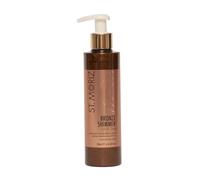 St. Moriz Advanced Bronze Shimmer Fake Tan Lotion 200ml | Gradual Tanning Moisturiser Cream that Builds a Bronzed Glow with Added Shimmer for Radiant Looking Skin