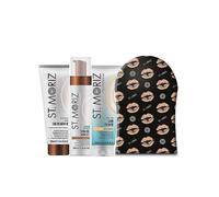St Moriz Advanced Colour Correcting Tan Mousse Set - Medium Olive