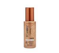 St. Moriz Advanced Glow Bronze Body Oil 100ml | Wash Off Illuminating Instant Body Glow Oil with Instant Bronzing Shimmer and Golden Finish to the Skin