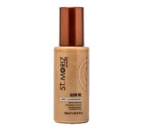 St Moriz Advanced Glow Oil Body Illuminator - Hydrating Shimmer Body Oil for Radiant, Glowing Skin with Lightweight Illuminating Finish, 100ml