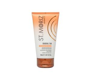 St. Moriz Advanced Illuminating Gradual Tanning Lotion | Hydrating Gradual Tan Moisturiser with Hyaluronic Acid & Shimmer Radiance Pigments | Builds up a Natural Glow in 1 to 3 Applications | 150ml