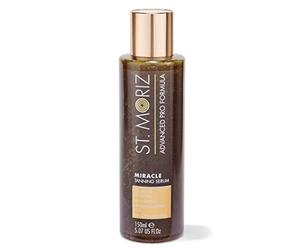 St Moriz Advanced Miracle Gradual Tanning Serum in Light | Anti Ageing Fake Tan Serum with Hyaluronic Acid for Extra Hydration | Skin Firming & Collagen Boosting | Gradual Tan Moisturiser | 150ml