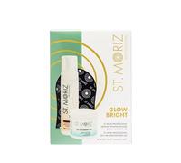 St Moriz Glow Bright Fake Tan Gift Set | Contains 1 x St Moriz Medium Tanning Mousse, 1 x Self Tan Remover Pads & 1 x Velvet Tanning Mitt | Worth £13.97