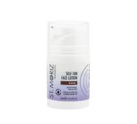St Moriz Professional Dark Self Tan Face Lotion | With Aloe Vera & Vitamin E for Gradual & Natural Glow | Vegan Fake | Wear Alone or Under Makeup | No Wash Off Required | 50ml