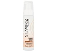 St Moriz Professional Instant Tanning Mousse in Medium | Fast Drying Vegan Fake Tan | With Aloe Vera & Vitamin E | For Streak Free Medium Golden Glow | Dermatologically Tested & Cruelty Free | 200ml