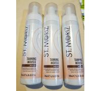 St Moriz Professional Tanning Mousse Medium 200ml X3 ONLY £14.99 FREE POSTAGE