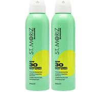 ST. MORIZ Suncare SPF 30 Sunscreen Body Spray | Hydrating UVA & UVB SPF 30 Invisible Protection Sun Spray Mist for Body with Vitamin E | Water Resistant | Dermatologically Tested | Vegan | 200ml