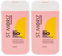 St. Moriz Suncare SPF 50 Body Sunscreen (Pack of 2)