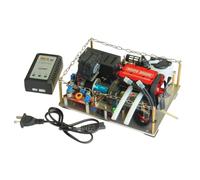 ST-NF2 L2 DIY Miniature Gasoline Engine Model Kit with 12V DC Generator, Stablized Charging Module and Base Ignition Set, Internal Combustion Engine Model, Physical Science Education Kit Gift