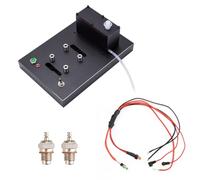 ST-NF2 L2 Engine Start Ignition & Fuel Tank& Fuel Pipe + Mounting Base Set & Electric Plug, Engine Accessories for Adult Metal Mechanical Car Motor