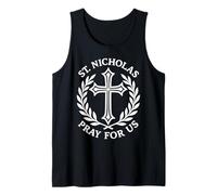 St. Nicholas Pray for Us Catholic Saint Devotional Tank Top