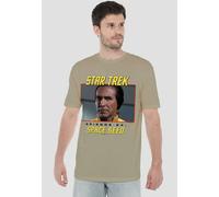 St Original Space Seed T Shirt, Safari Green Star Trek Green XL