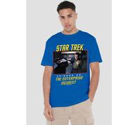 St Original The Enterprise Incident T Shirt, Royal Star Trek Royal XL