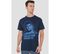 St Original Vulcan Mind T Shirt, Navy Star Trek Navy L