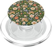 St. Paddy Bow Clover Irish Shamrock Ireland Green Coquette PopSockets PopGrip for MagSafe