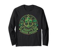 St. Paddy's Day Cruise Squad Anchor Shamrock Vacation 2026 Long Sleeve T-Shirt