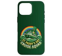 St. Paddy's Day Cruise Squad Rainbow Shamrock Vacation 2026 Case for iPhone 16 Pro Max