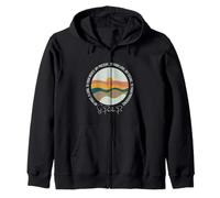 St. Padre Pio - My past, my present, my future Zip Hoodie
