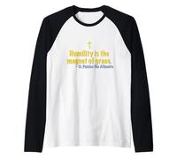 St. Paisios Humility is The Magnet of Grace. Raglan Baseball Tee