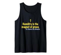 St. Paisios Humility is the magnet of grace. Tank Top