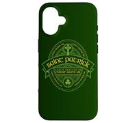 St Patrick Breastplate Prayer Catholic Saint Patricks Day Case for iPhone 16